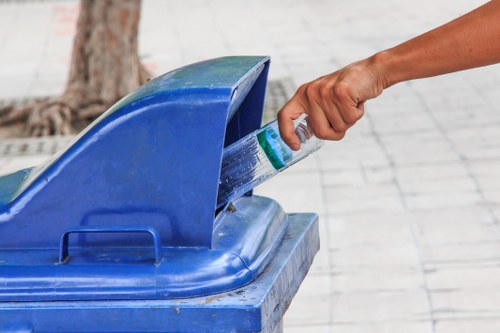 Eco-friendly disposal practices during flat clearance in Kingscross